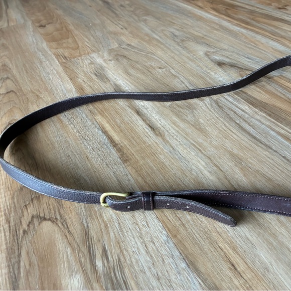 Vintage Coach Dark Brown Leather Shoulder Bag - Picture 11 of 11